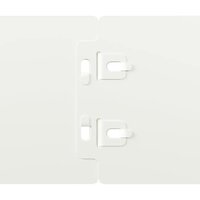 Gazonranden 10 st 10x103 cm koudgewalst staal wit 7