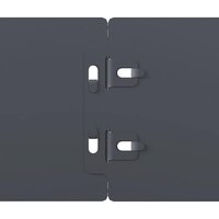 Gazonranden 10 st 10x103 cm koudgewalst staal antraciet 7