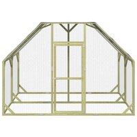 Kippenhok 268x200x190 cm ge&iuml;mpregneerd massief grenenhout 3