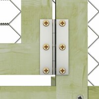 Kippenhok 268x300x190 cm ge&iuml;mpregneerd massief grenenhout 5