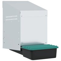 Kippennestkast 1 compartiment Wandmontage gegalvaniseerd staal 2