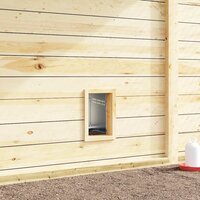 Kippennestkast 1 compartiment Wandmontage gegalvaniseerd staal 3