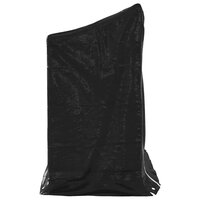 Haardhoutrek met regenhoes 151x60,5x110,5 cm staal 7