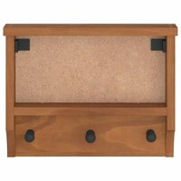 Wandkapstok SANDNES 45x12x35 cm massief grenenhout 5