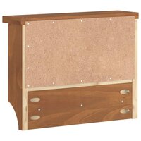 Wandkapstok SANDNES 45x12x35 cm massief grenenhout 7