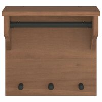 Wandkapstok SANDNES 43x30x42 cm massief grenenhout 5