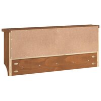 Wandkapstok SANDNES 87x12x35 cm massief grenenhout 7