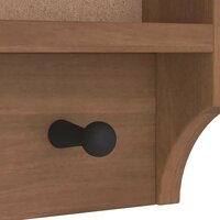 Wandkapstok SANDNES 87x12x35 cm massief grenenhout 9