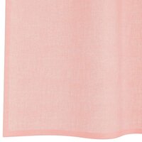 Gordijnen Voile met doorvoertules 2 st 140x260 cm roze 6