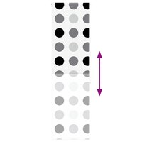 Doucherolgordijn 60x240 cm stofbreedte 56 cm 5