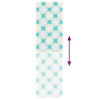 Doucherolgordijn 60x240 cm stofbreedte 56 cm 5