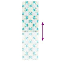 Doucherolgordijn 70x240 cm stofbreedte 66 cm 5