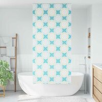 Doucherolgordijn 90x240 cm stofbreedte 86 cm 2