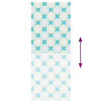 Doucherolgordijn 90x240 cm stofbreedte 86 cm 5