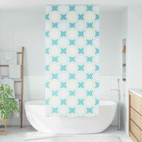 Doucherolgordijn 100x240 cm stofbreedte 96 cm 2