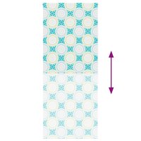 Doucherolgordijn 110x240 cm stofbreedte 106 cm 5