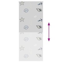 Doucherolgordijn 110x240 cm stofbreedte 106 cm 5