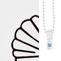 Doucherolgordijn 60x240 cm stofbreedte 56 cm 8