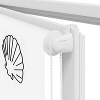 Doucherolgordijn 60x240 cm stofbreedte 56 cm 9