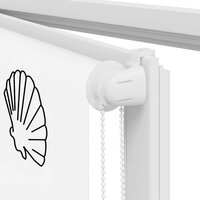 Doucherolgordijn 70x240 cm stofbreedte 66 cm 9