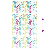 Doucherolgordijn 120x240 cm stofbreedte 116 cm 5