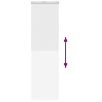 Doucherolgordijn met cassette 60x240 cm stofbreedte 56 cm 5