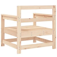 Tuinstoelen 2 st massief grenenhout 6