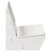 Tuinstoel 60x64x70,5 cm massief grenenhout wit 4