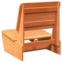 Tuinstoel 60x64x70,5 cm massief grenenhout wasbruin 5
