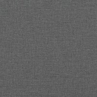 Hoofdbordkussen 90 cm stof donkergrijs 8