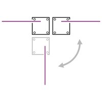 Windscherm uittrekbaar 100x600 cm zwart 7