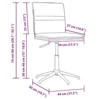 Eetkamerstoel fluweel geel 9