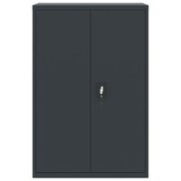 Archiefkast 90x40x140 cm staal antracietkleurig 3