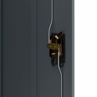 Archiefkast 90x40x140 cm staal antracietkleurig 8