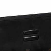 Wandkapstok 90x11x30 cm massief mangohout mango 4