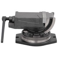 Bankschroef met 2 assen kantelbaar 100 mm 2