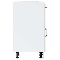 Keuken onderkast Lucca bewerkt hout grijs sonoma eikenkleur 6