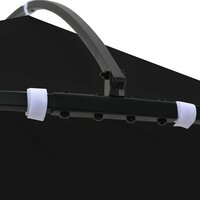 Prieel rond 300x290 cm antraciet 3