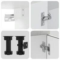 8-delige Keukenkastenset Kalmar bewerkt hout betongrijs 7