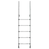 Zwembadladder 54x38x211 cm 304 roestvrij staal 3