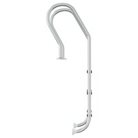 Zwembadladder 54x38x158 cm 304 roestvrijstaal 4