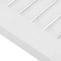 Draaideuren louvredesign 1-paar 100x80 cm wit 8