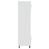 Ovenkasten 2 st Kalmar bewerkt hout glanzend wit 6