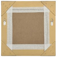 Wandspiegel barok stijl 40x40 cm goudkleurig 4