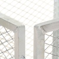 Compostbak 85x85x70 cm gegalvaniseerd staal 3