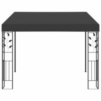 Wandprieel 3x3x2,5 m antraciet 2