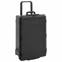 Flightcase draagbaar 79,5x52x39 cm PP zwart 3