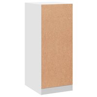 Kledingkast 48x41x102 cm bewerkt hout wit 6