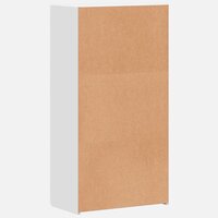 Archiefkast 60x32x115 cm bewerkt hout wit 6