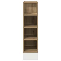 Onderkast Riga 20x44,5x81,5 cm bewerkt hout artisanaal eikenkleur 4